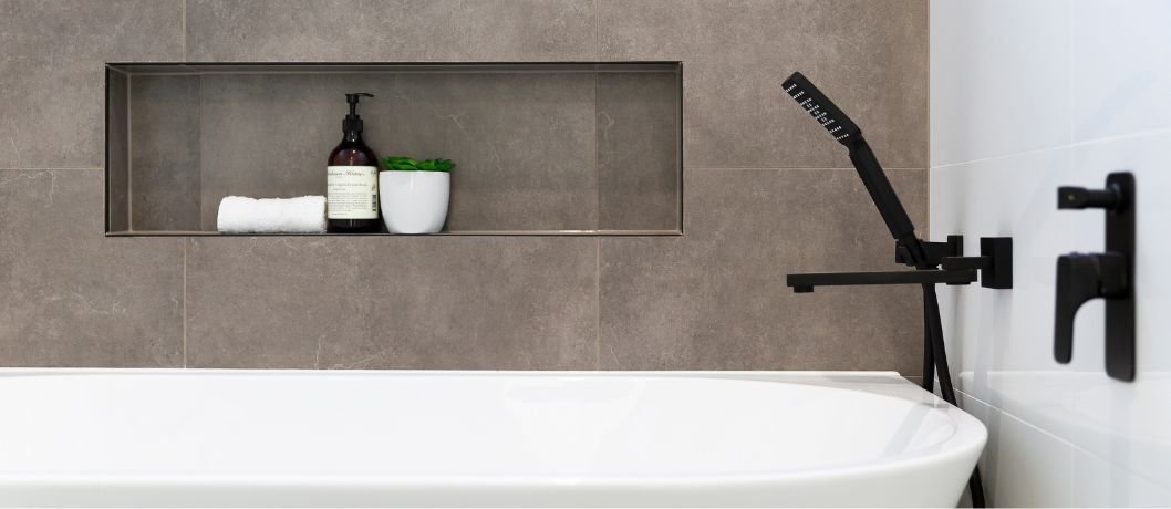 Bathroom drying and finishing details