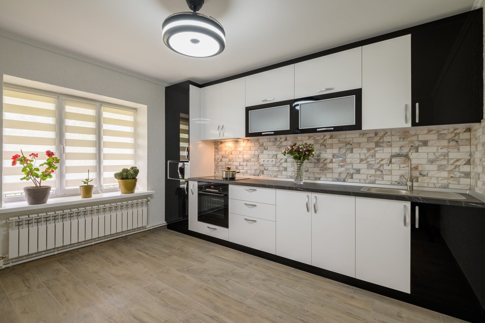 Kitchen restoration with refreshed cabinetry