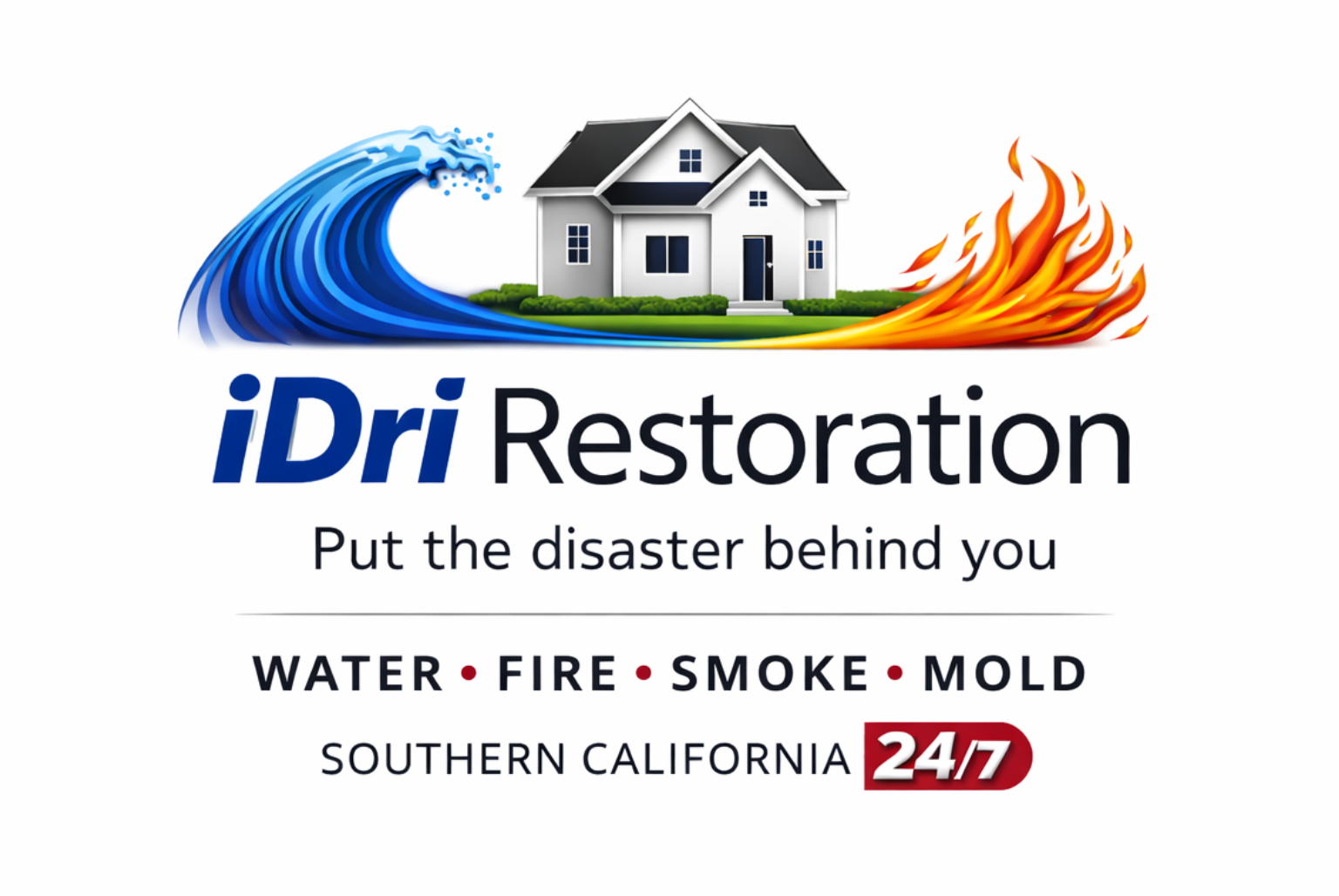 iDri Restoration logo